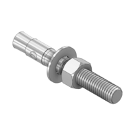 MODULAR SOLUTIONS ZINC PLATED PART<br>1/2